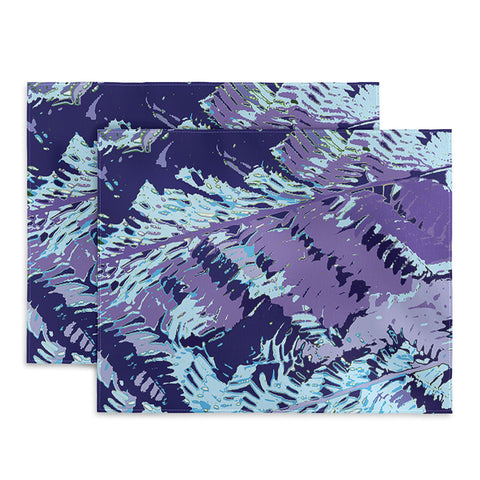 Rosie Brown Amethyst Ferns Placemat