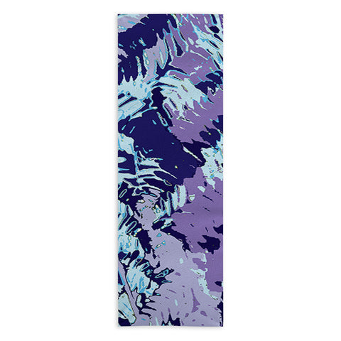 Rosie Brown Amethyst Ferns Yoga Towel