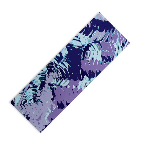 Rosie Brown Amethyst Ferns Yoga Mat