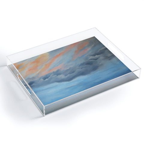 Rosie Brown And Then It Rained Acrylic Tray