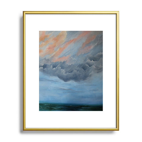 Rosie Brown And Then It Rained Metal Framed Art Print