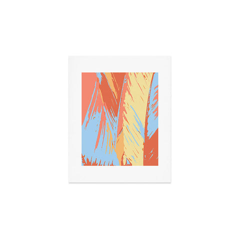 Rosie Brown Art Deco Palms Art Print