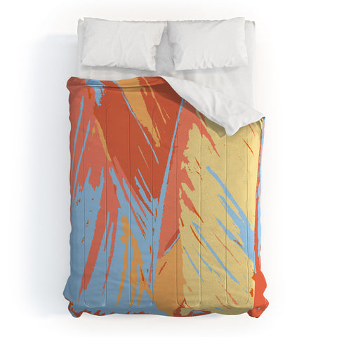 Rosie Brown Art Deco Palms Comforter
