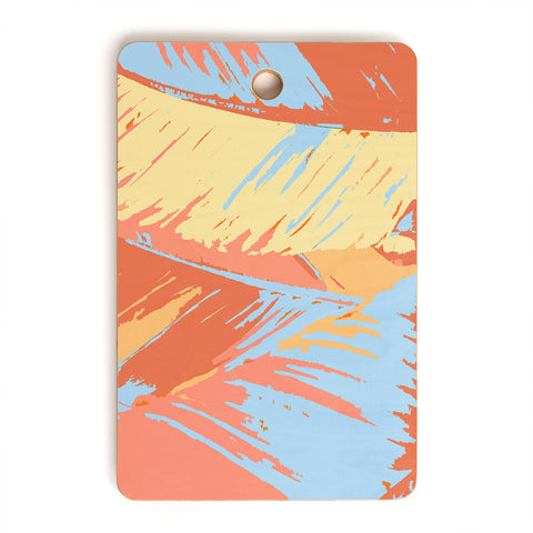 Rosie Brown Art Deco Palms Cutting Board Rectangle