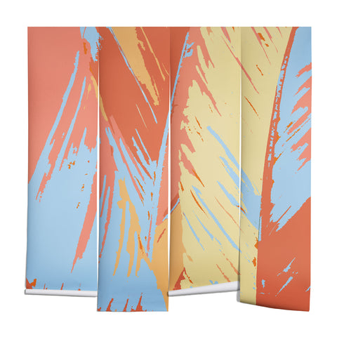 Rosie Brown Art Deco Palms Wall Mural