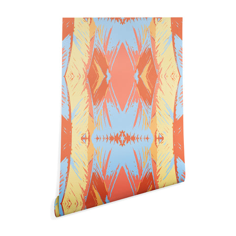 Rosie Brown Art Deco Palms Wallpaper