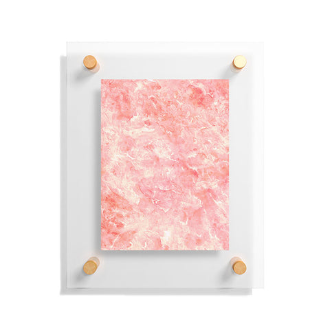 Rosie Brown Art Deco Pink Floating Acrylic Print