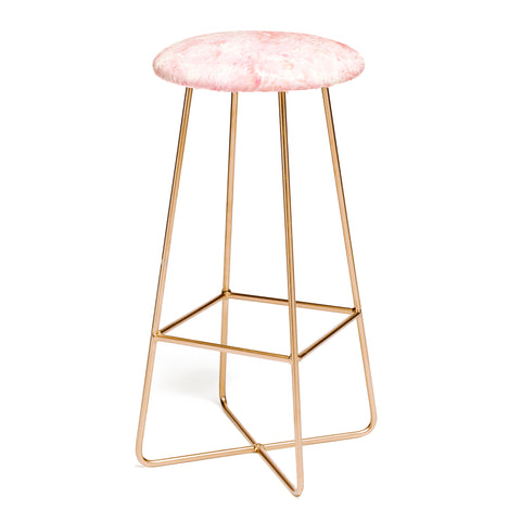 Rosie Brown Art Deco Pink Bar Stool