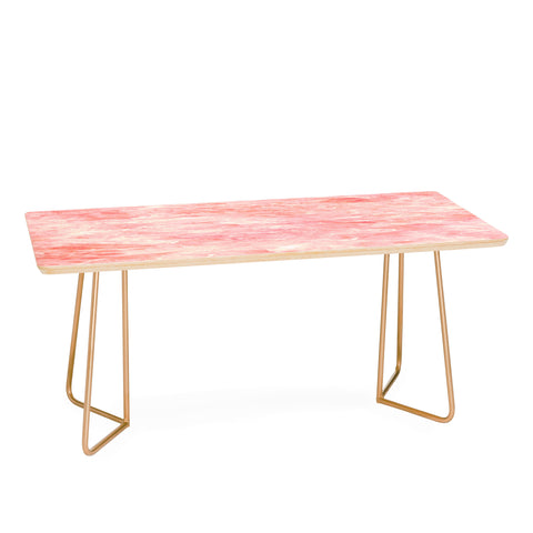 Rosie Brown Art Deco Pink Coffee Table