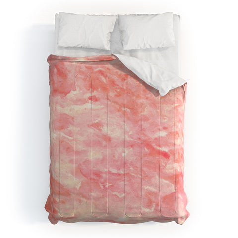 Rosie Brown Art Deco Pink Comforter