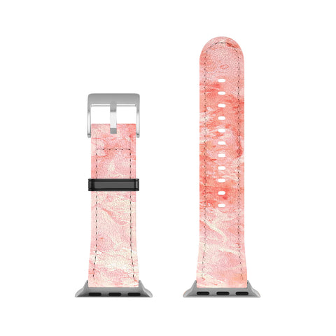 Rosie Brown Art Deco Pink Apple Watch Band