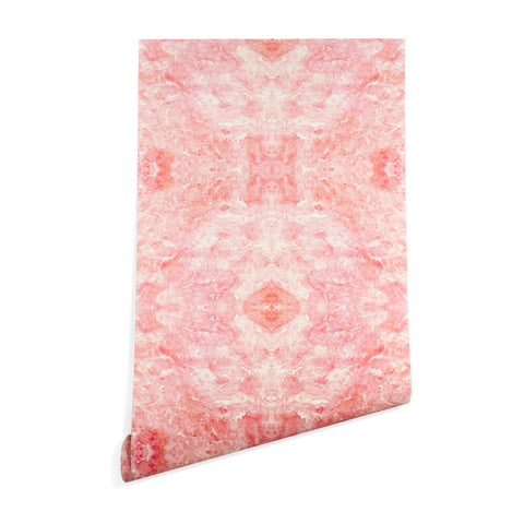 Rosie Brown Art Deco Pink Wallpaper
