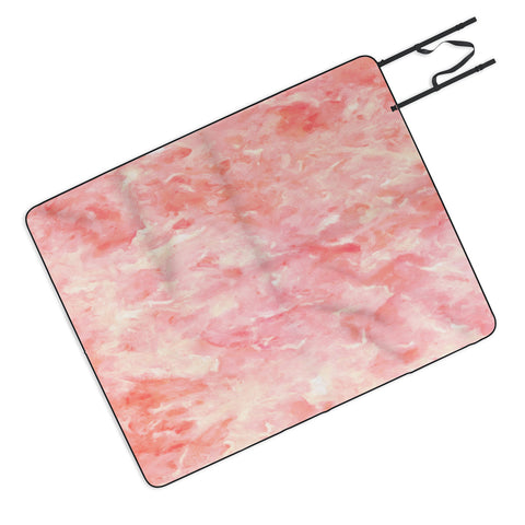 Rosie Brown Art Deco Pink Picnic Blanket