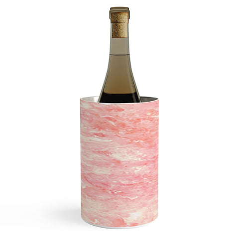 Rosie Brown Art Deco Pink Wine Chiller