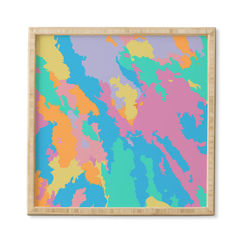 Rosie Brown Art Map Framed Wall Art