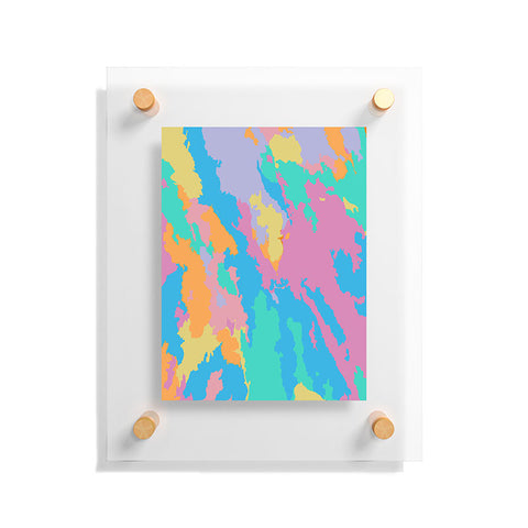 Rosie Brown Art Map Floating Acrylic Print