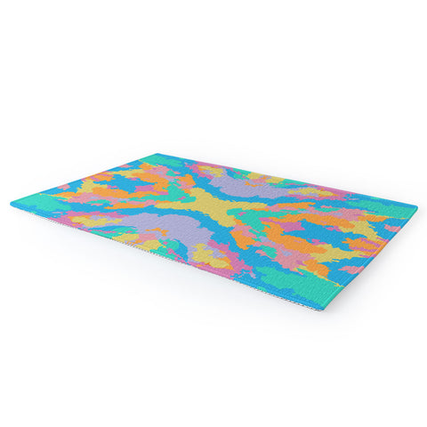 Rosie Brown Art Map Area Rug