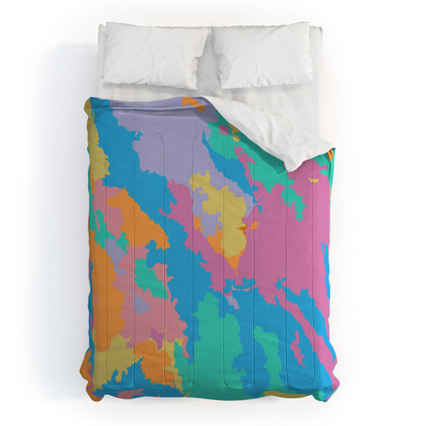 Rosie Brown Art Map Comforter