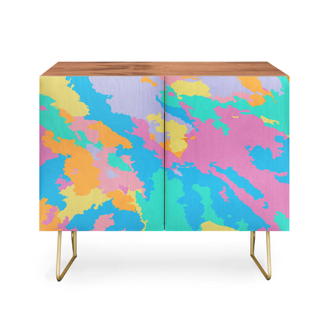 Rosie Brown Art Map Credenza
