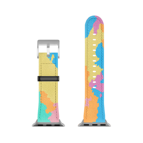 Rosie Brown Art Map Apple Watch Band