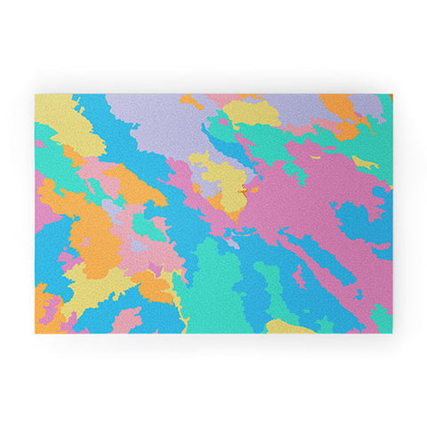Rosie Brown Art Map Welcome Mat