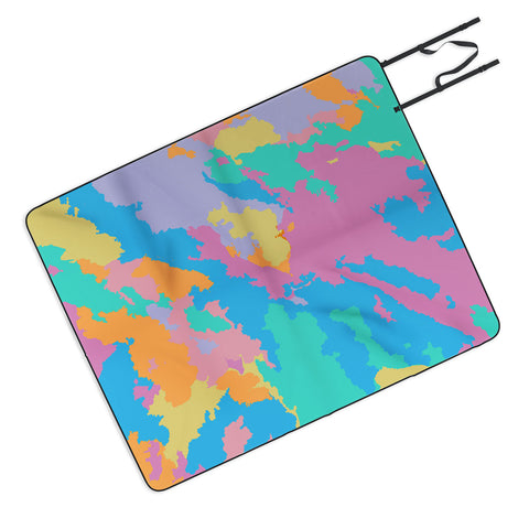 Rosie Brown Art Map Picnic Blanket