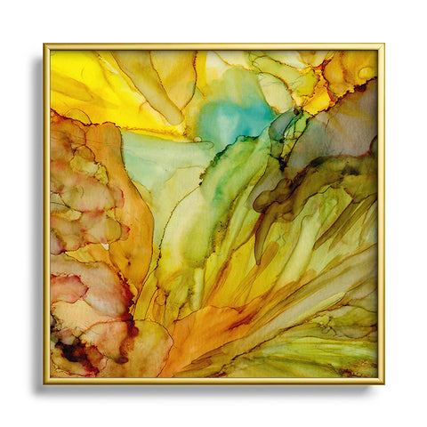 Rosie Brown Autumn Bouquet Metal Square Framed Art Print