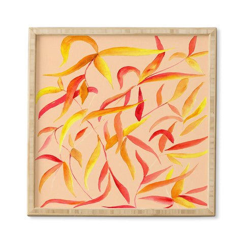 Rosie Brown Autumn Leaves Framed Wall Art