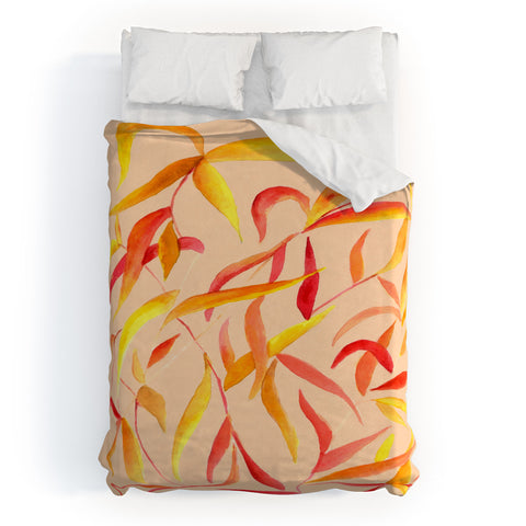 Rosie Brown Autumn Leaves Duvet Cover