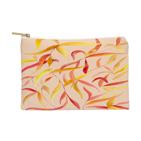 Rosie Brown Autumn Leaves Pouch