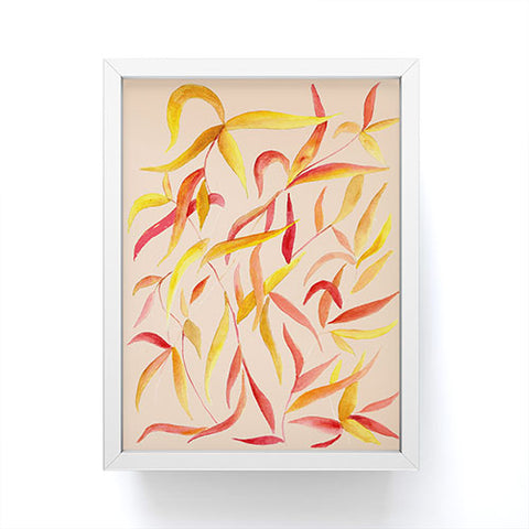 Rosie Brown Autumn Leaves Framed Mini Art Print