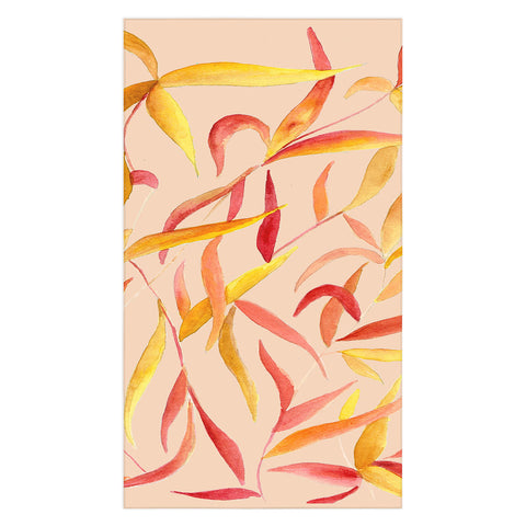 Rosie Brown Autumn Leaves Tablecloth