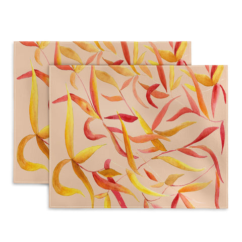Rosie Brown Autumn Leaves Placemat