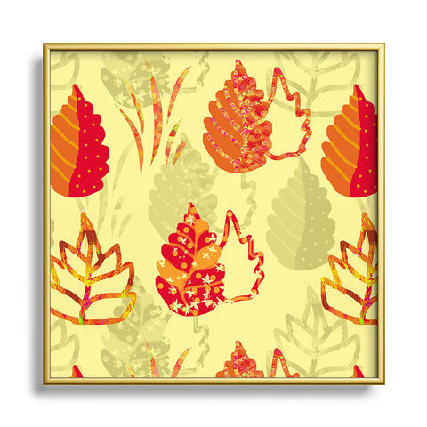 Rosie Brown Autumn Splendor Metal Square Framed Art Print