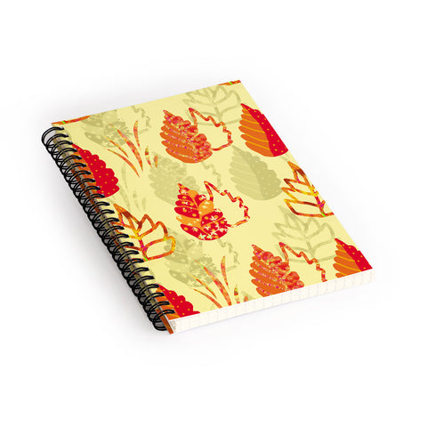 Rosie Brown Autumn Splendor Spiral Notebook