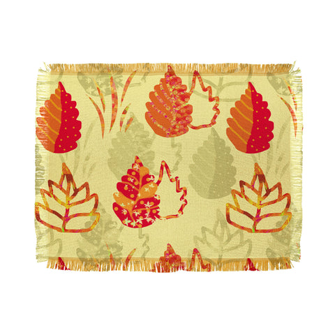 Rosie Brown Autumn Splendor Throw Blanket