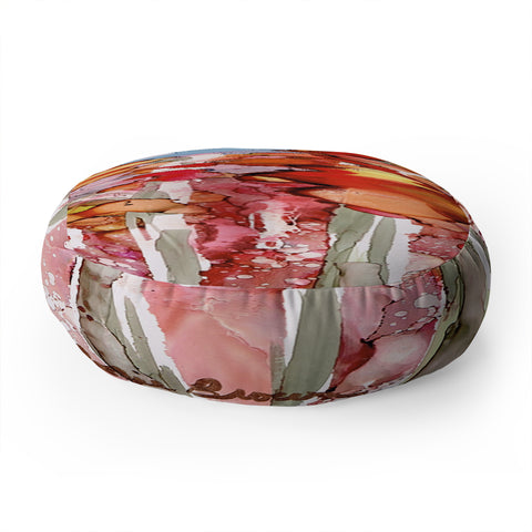 Rosie Brown Awesome Autumn Floor Pillow Round