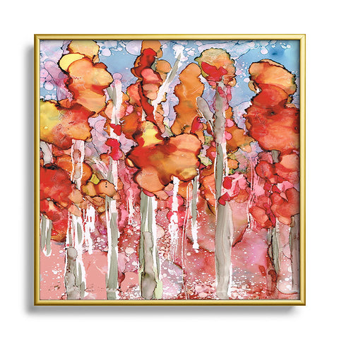 Rosie Brown Awesome Autumn Metal Square Framed Art Print