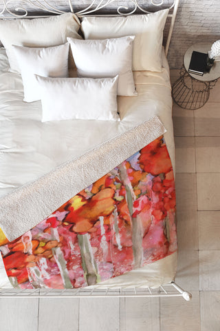Rosie Brown Awesome Autumn Fleece Throw Blanket