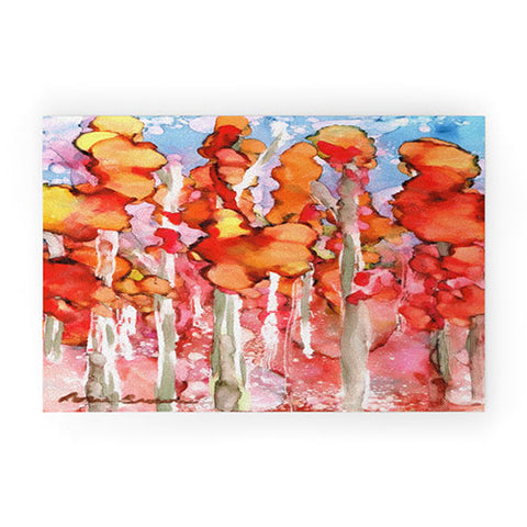 Rosie Brown Awesome Autumn Welcome Mat