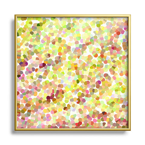Rosie Brown Ball Pit Metal Square Framed Art Print