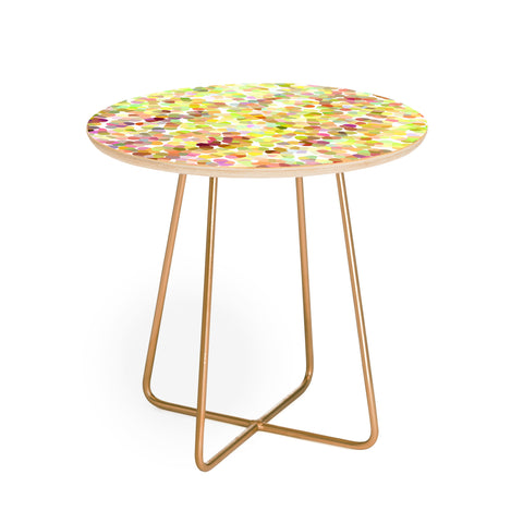 Rosie Brown Ball Pit Round Side Table