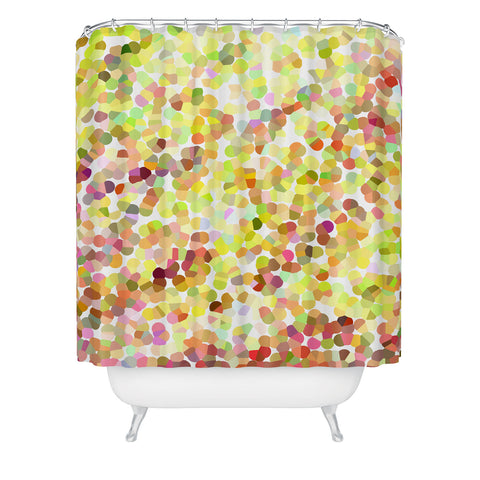 Rosie Brown Ball Pit Shower Curtain