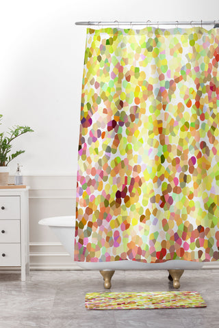 Rosie Brown Ball Pit Shower Curtain And Mat