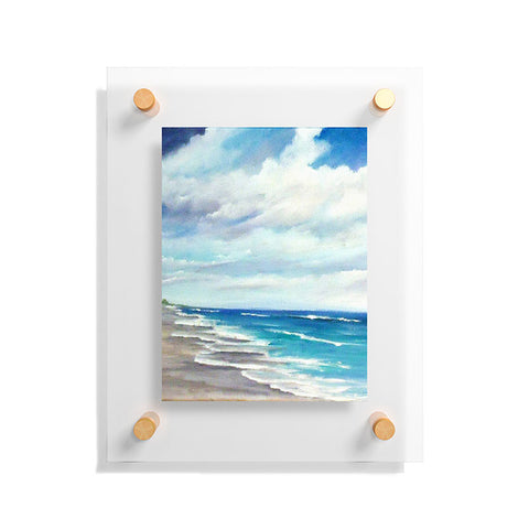 Rosie Brown Beach 1 Floating Acrylic Print