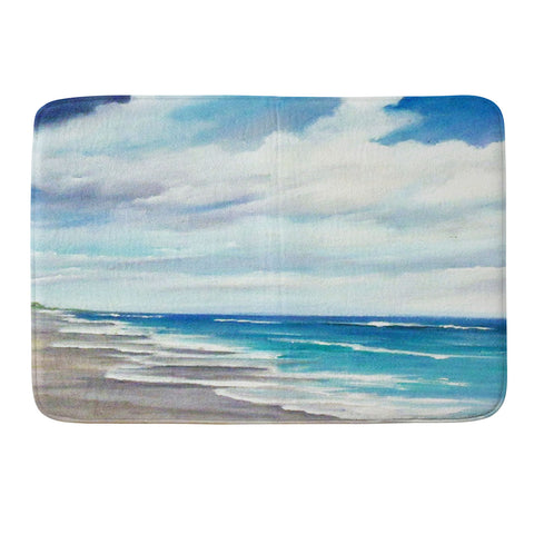 Rosie Brown Beach 1 Memory Foam Bath Mat