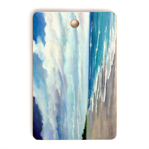 Rosie Brown Beach 1 Cutting Board Rectangle