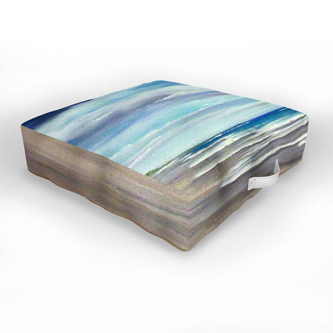 Rosie Brown Beach 1 Outdoor Floor Cushion