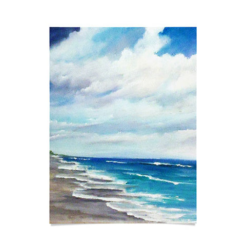 Rosie Brown Beach 1 Poster