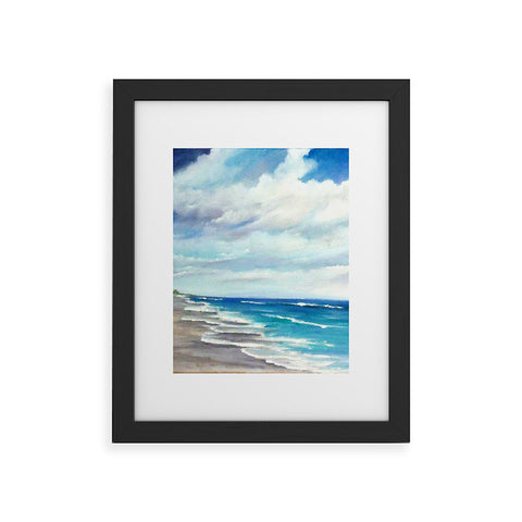 Rosie Brown Beach 1 Framed Art Print